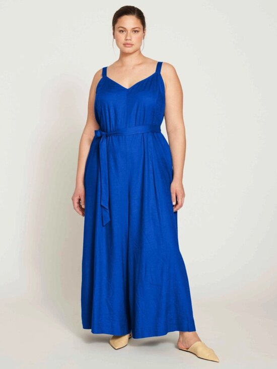 Pants - Promenade Linen Jumpsuit